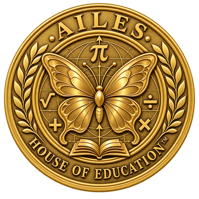 AILES House of Education seal